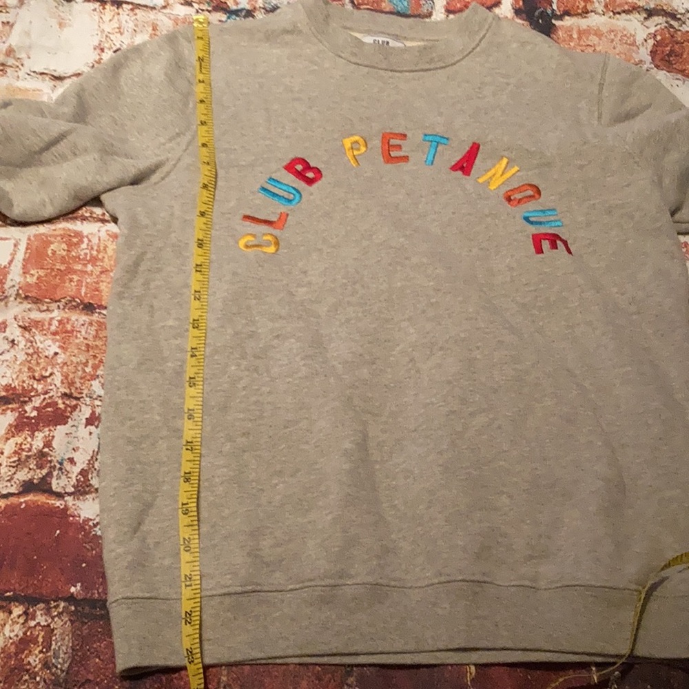 Madewell x Club Petanque™ Rainbow University Sweatshirt| Sz XS - Picture 9 of 9